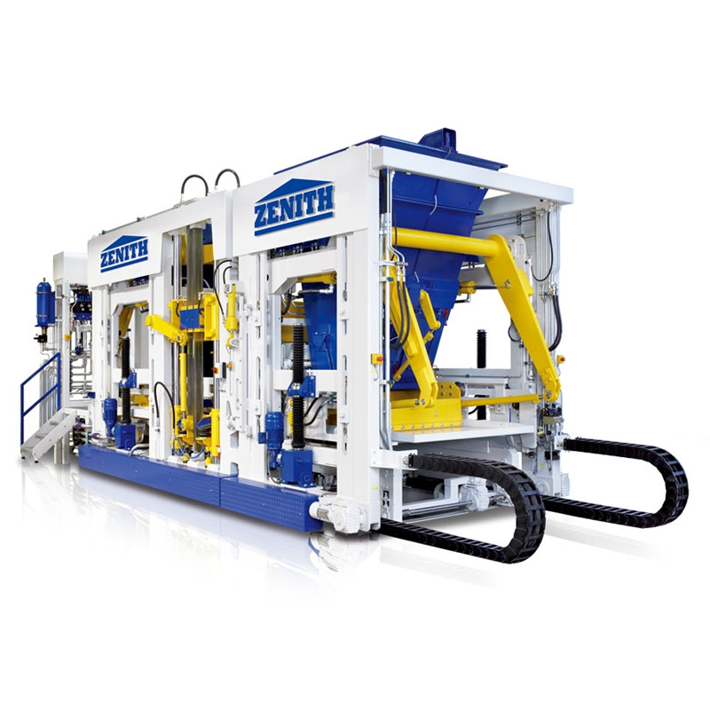 Koks palaikymas ir aptarnavimas teikiami su Vokietijos Zenith Block Machine